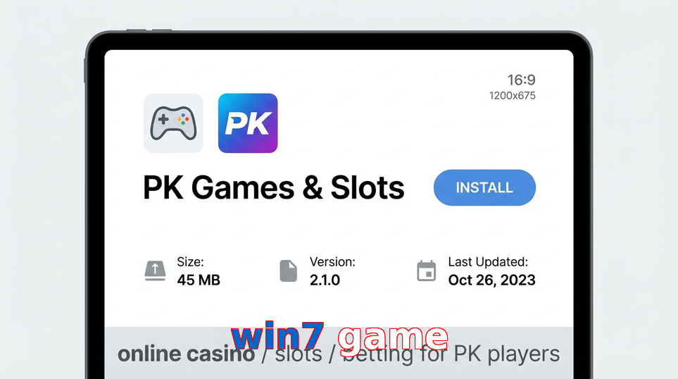 Game list for Win7 Game gameapk section